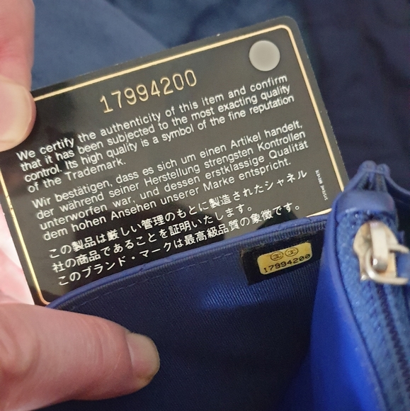 **SOLD** Chanel Woc Blue - Picture 10 of 14